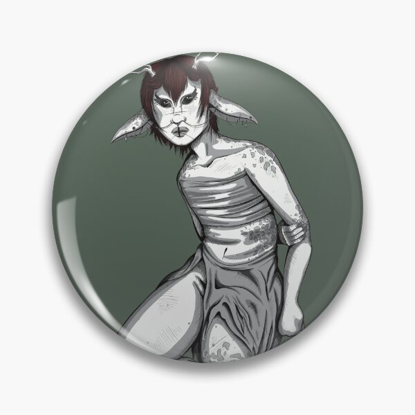 Item preview, Black and White Faun designed and sold by BubblingStatic.