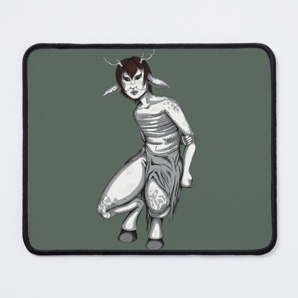 Item preview, Black and White Faun designed and sold by BubblingStatic.