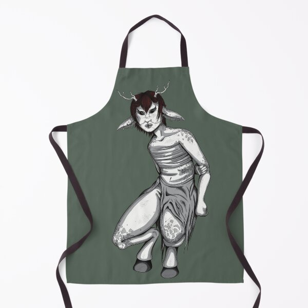 Item preview, Black and White Faun designed and sold by BubblingStatic.