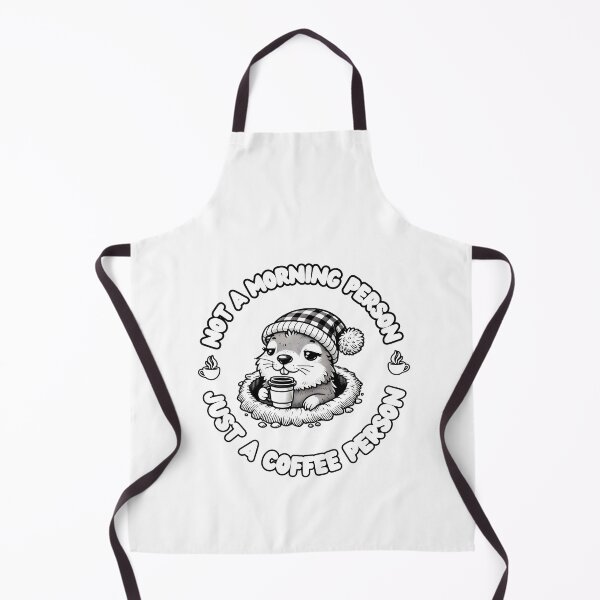 Item preview, Not a Morning Person, Just a Coffee Person designed and sold by CuteAndCozyTees.