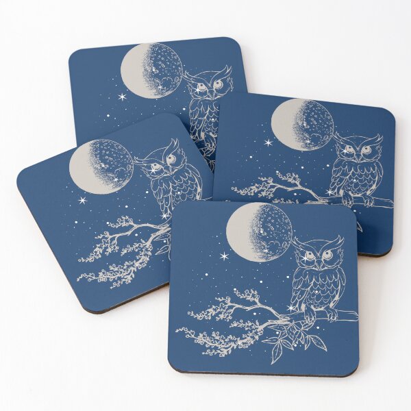 Item preview, Midnight Owl Art Print designed and sold by donebyreena.