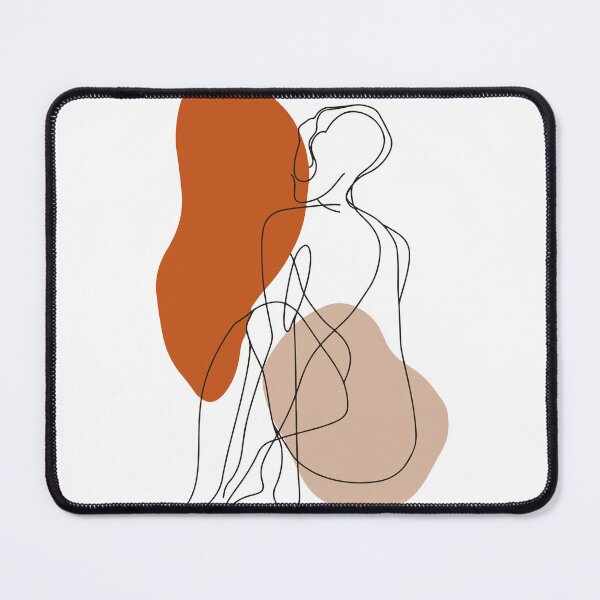 Item preview, Minimalist Abstract Female Art - Modern Line Drawing, Elegant Woman Wall Decor, Contemporary Art Print designed and sold by House Of Roza.