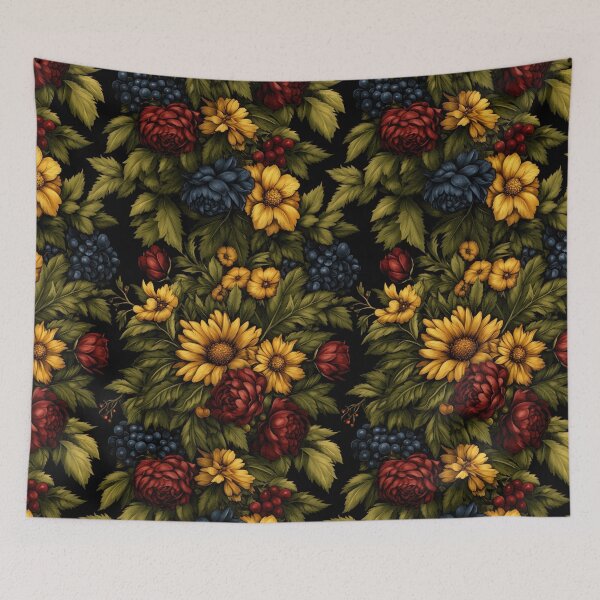 Item preview, Bold Tiles and Whimsical Floral Designs designed and sold by Piotrek0001.