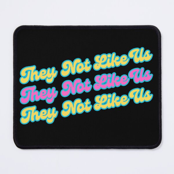 Item preview, They Not Like Us Retro Typography designed and sold by FamousArtDesign.