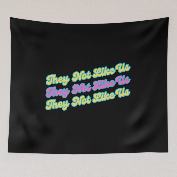 Item preview, They Not Like Us Retro Typography designed and sold by FamousArtDesign.
