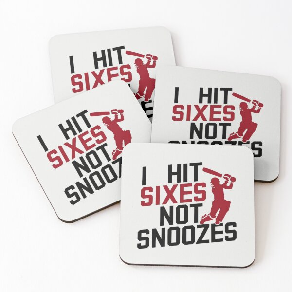 Item preview, I Hit Sixes Not Snoozes designed and sold by Jollys-ArtShop.
