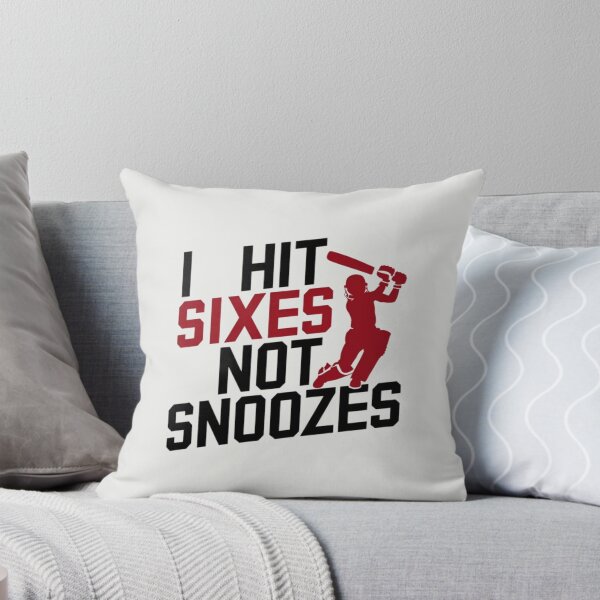 Item preview, I Hit Sixes Not Snoozes designed and sold by Jollys-ArtShop.
