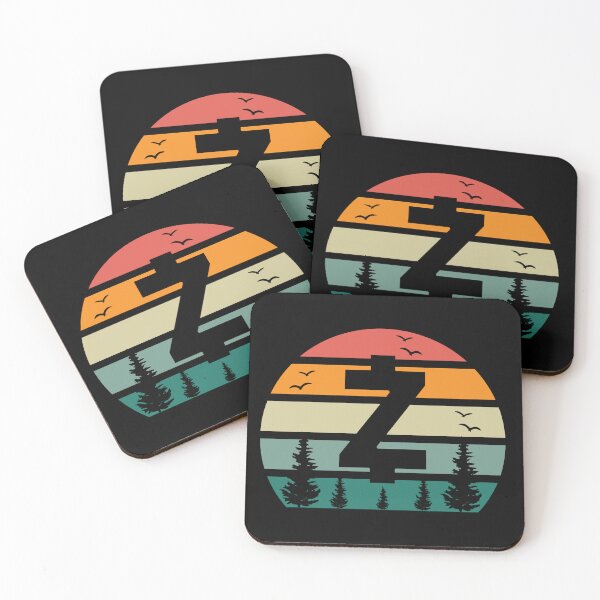 Item preview, Zcash ZEC Crypto vintage sunset  designed and sold by DesignDazzles.