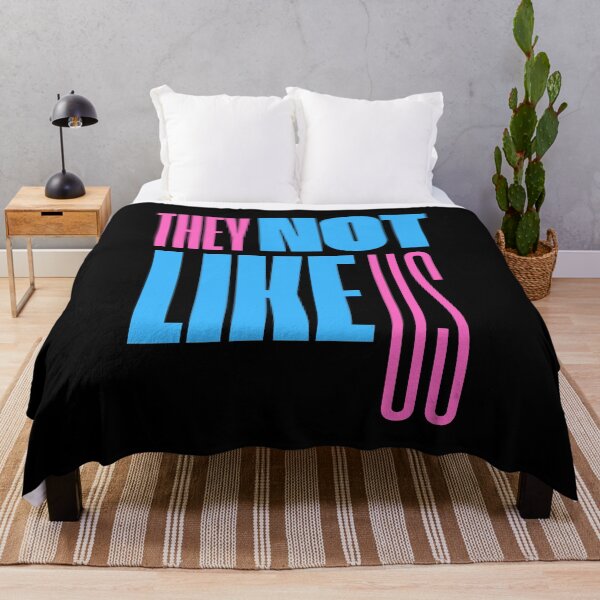 Item preview, They Not Like Us Bold Statement Art designed and sold by FamousArtDesign.
