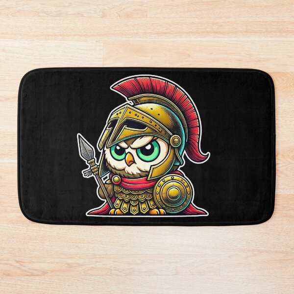 Item preview, Spartan Owl with Oversized Helmet designed and sold by lAnJefurtifeu.