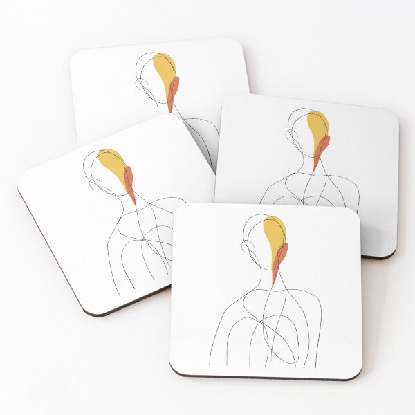 Item preview, Modern Abstract Line Art - Minimalist Face Drawing, Contemporary Wall Art, Unique Home Decor designed and sold by House Of Roza.