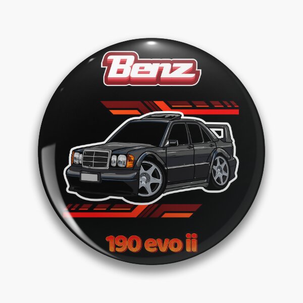 Item preview, Benz 190 evo ii cartoon designed and sold by itsTheBugz.