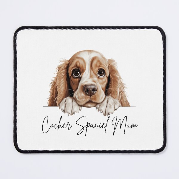 Item preview, Cute Peeking American Cocker Spaniel Mum designed and sold by NicheFifty-Two.