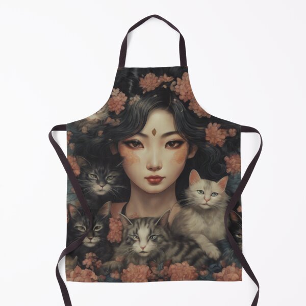 Item preview, Cat Deity Japonica designed and sold by NickWhittleArt.