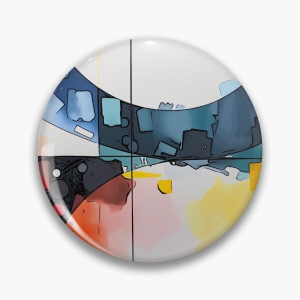 Item preview, Minimalist geometry and harmonious contrasts designed and sold by Mark Fischer.