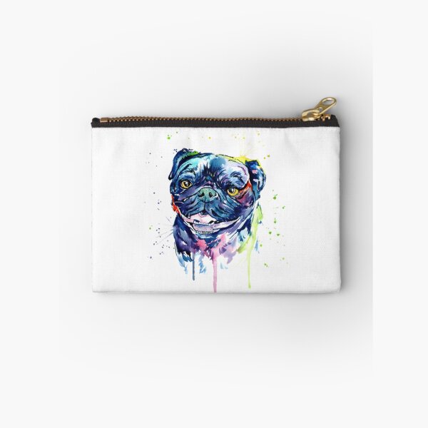 Item preview, Pug Dog Art Colourful designed and sold by doodIllustrate.