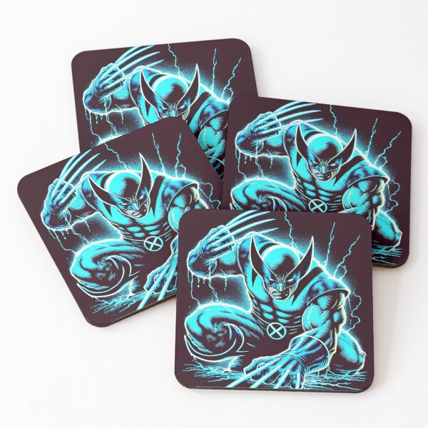 Item preview, Masked Mutant with claws black light art designed and sold by Theriddler1.