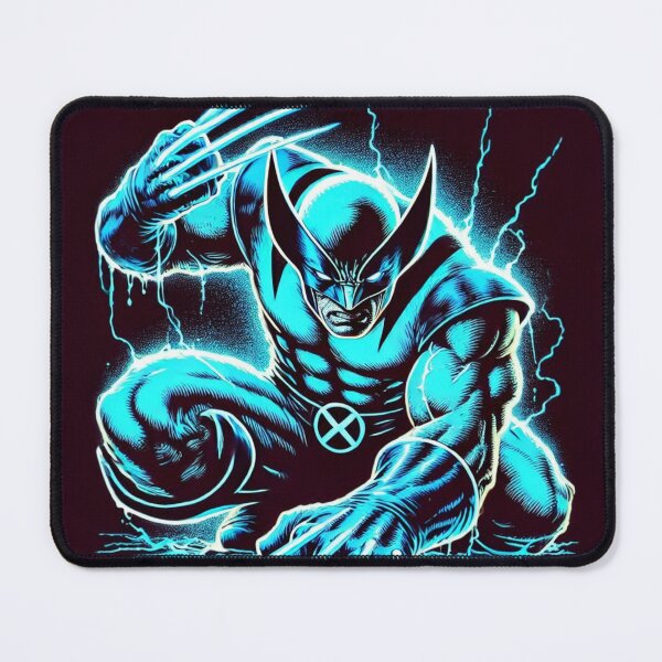 Item preview, Masked Mutant with claws black light art designed and sold by Theriddler1.