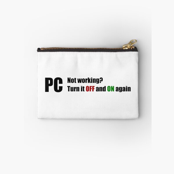 Item preview, PC Not working? Turn it OFF and ON again, designed and sold by coyoteink.