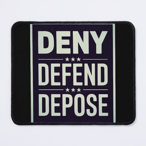Item preview, Trending Bold “DENY, DEFEND, DIPOSE’ Luigi Mangione  designed and sold by Mr-Right-On.