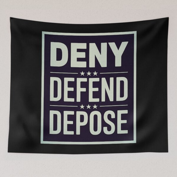 Item preview, Trending Bold “DENY, DEFEND, DIPOSE’ Luigi Mangione  designed and sold by Mr-Right-On.