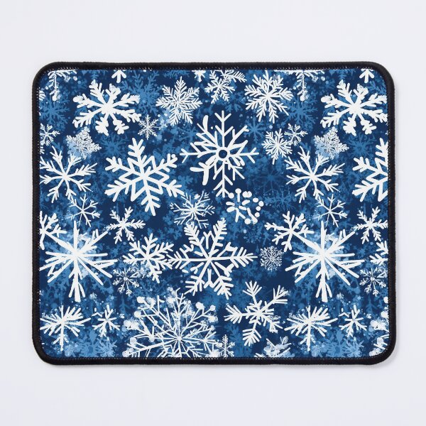 Item preview, Delicate Snowflake Designs in Frosty Blues designed and sold by Piotrek0001.