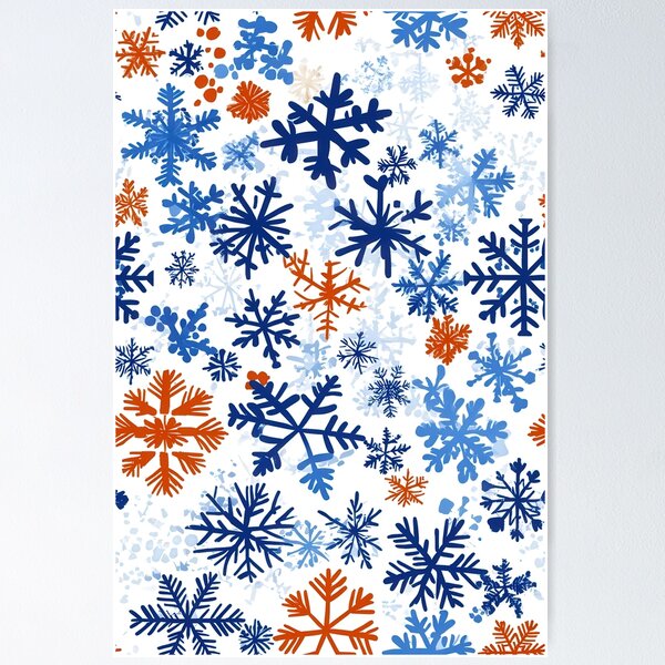 Item preview, Minimalist Snowflake Patterns for Creative Use designed and sold by Piotrek0001.