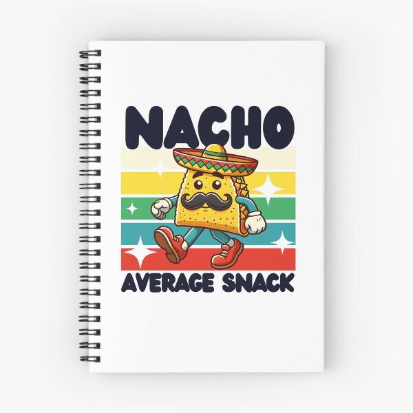Aperçu de l'œuvre Nacho Snack moyen créée et vendue par CuteAndCozyTees.