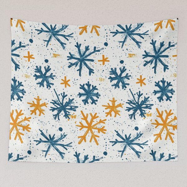 Item preview, Whimsical Snowflakes in Seasonal Designs designed and sold by Piotrek0001.
