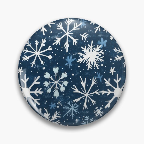 Item preview, Artistic Snowflake Patterns in Cool Tones designed and sold by Piotrek0001.