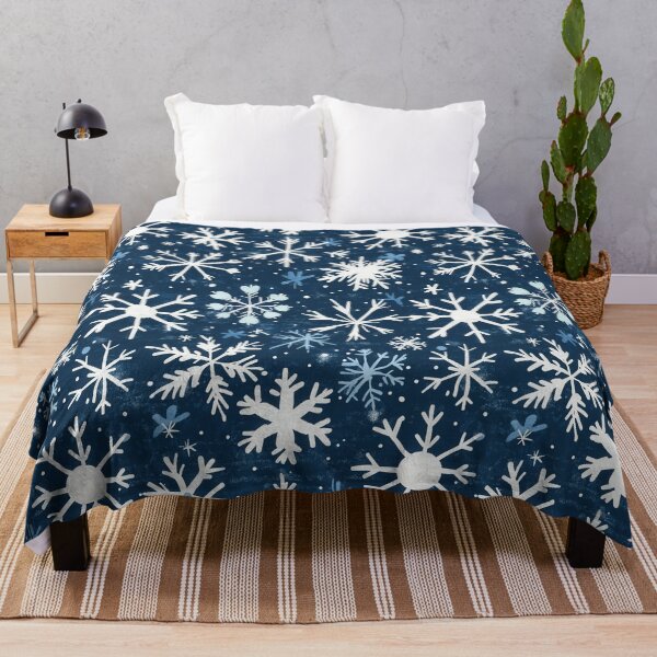 Item preview, Artistic Snowflake Patterns in Cool Tones designed and sold by Piotrek0001.