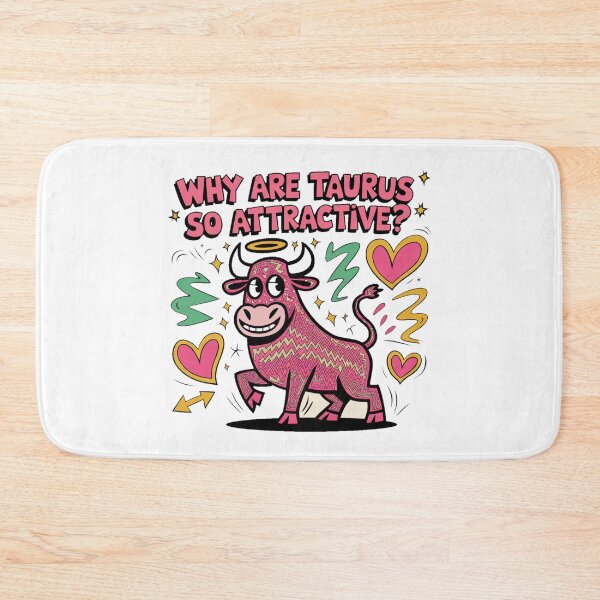 Item preview, Taurus Zodiac Popart - Funny "Why Are Taurus So Attractive? Pop Art Tee" designed and sold by stickercuffs.