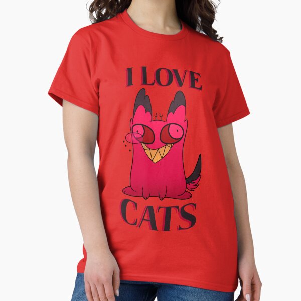 Artikel-Vorschau von Ich liebe Katzen - Verfluchte Alastor-Katze, designt und verkauft von Roze Quartz.
