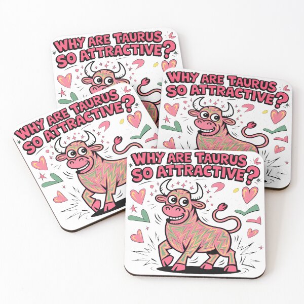 Item preview, Taurus Zodiac Popart - Funny "Why Are Taurus So Attractive? Pop Art Tee" designed and sold by stickercuffs.