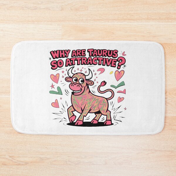 Item preview, Taurus Zodiac Popart - Funny "Why Are Taurus So Attractive? Pop Art Tee" designed and sold by stickercuffs.