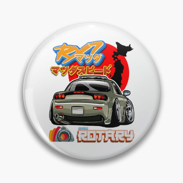 Item preview, Mazda RX7 slammed Rotary  designed and sold by itsTheBugz.