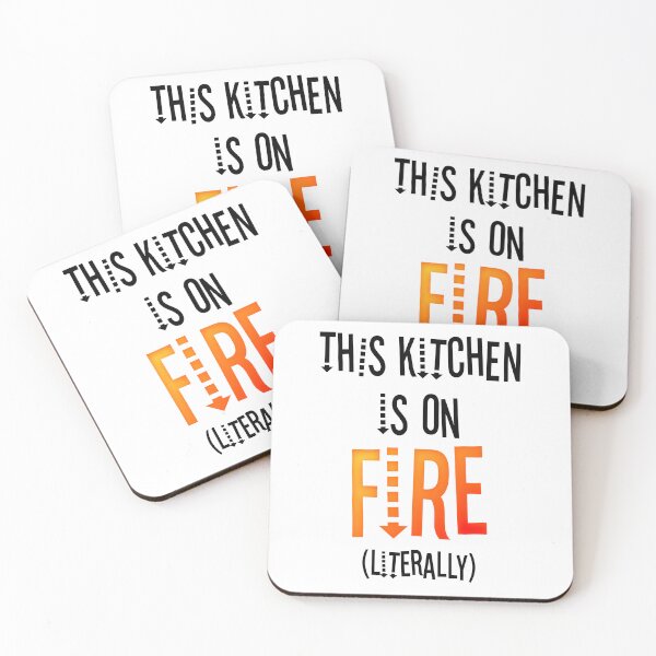 Item preview, This Kitchen Is On Fire (Literally) Overcooked Funny  designed and sold by allogy.
