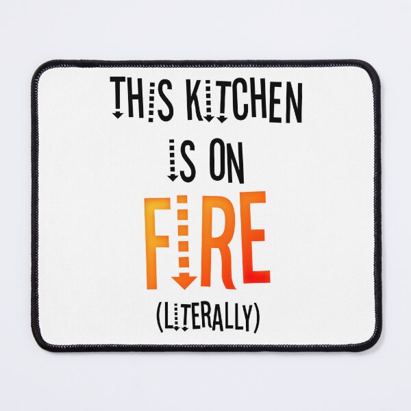 Item preview, This Kitchen Is On Fire (Literally) Overcooked Funny designed and sold by allogy.