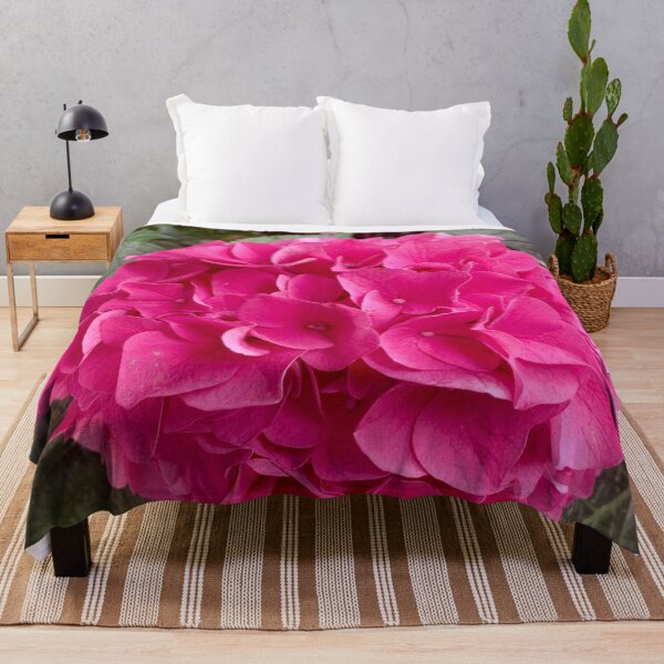 Item preview, Vivid Bright Pink Hortensia Flower designed and sold by Quoppidou.