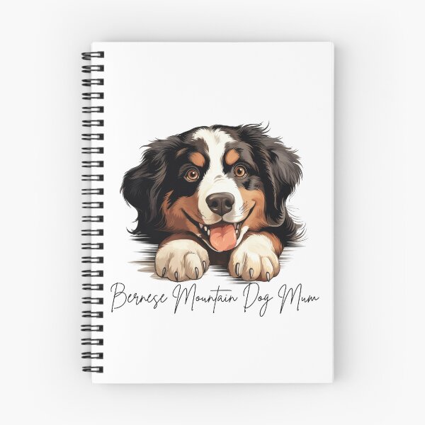 Item preview, Cute Peeking Bernese Mountain Dog Mum designed and sold by NicheFifty-Two.