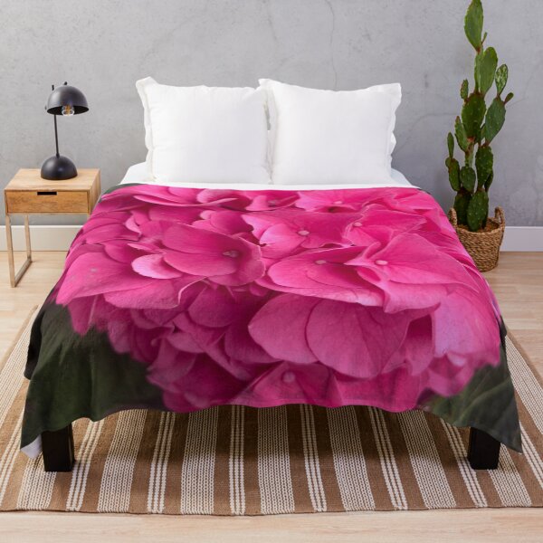 Item preview, Pink Hortensia Floral Pattern designed and sold by Quoppidou.