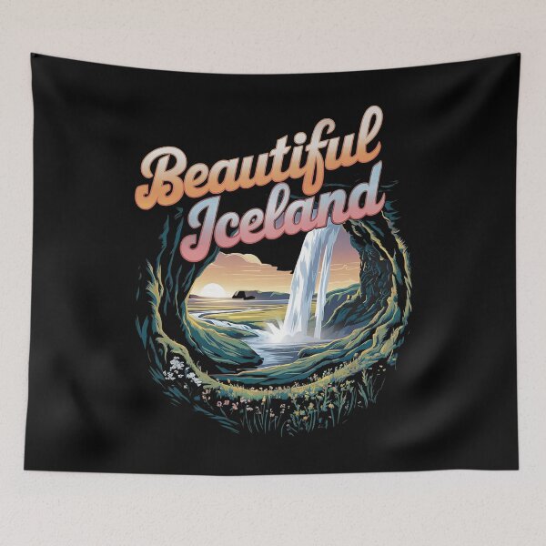 Item preview, Beautiful Iceland - Iceland waterfall - Iceland mysteries - Iceland wilderness - Iceland trip - Iceland vintage - Iceland volcanic designed and sold by JansenGS.