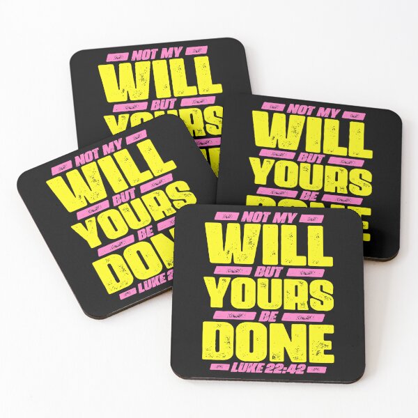 Item preview, Luke 22:42 Not My Will But Yours Be Done designed and sold by plushism.