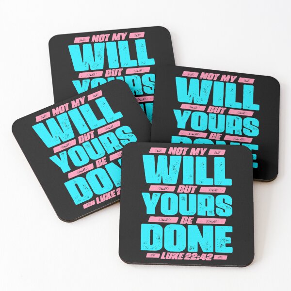 Item preview, Luke 22:42 Not My Will But Yours Be Done designed and sold by plushism.