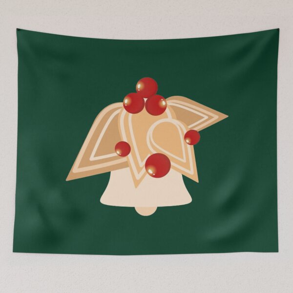 Item preview, Christmas Jingle Bell, Peach Christmas Bell  designed and sold by Art Shimmers.