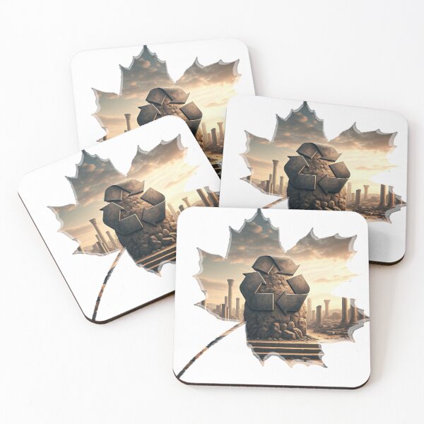 Item preview, Ancient Recycling – Leaf of History designed and sold by Guryl Michal Designs.