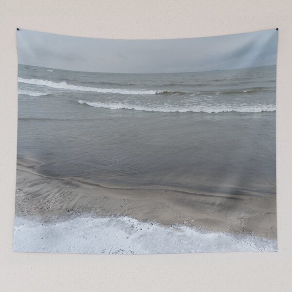 Item preview, Sand and Waves and a Dusting of Snow designed and sold by Georgia Mizuleva.