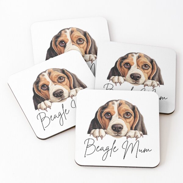 Item preview, Cute Peeking Beagle Mum designed and sold by NicheFifty-Two.