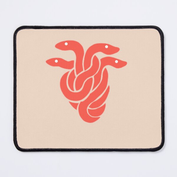 Item preview, Heart with snakes red color designed and sold by Gowthamsahi.