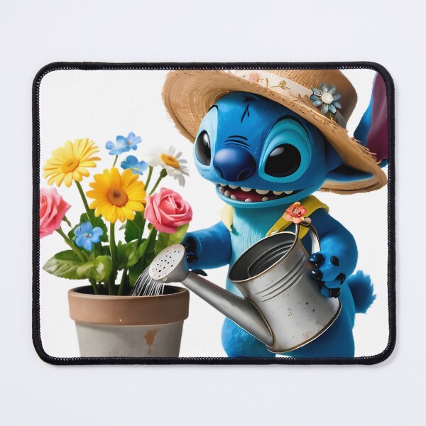 Item preview, Stitch watering flowers designed and sold by ViciNetwork.